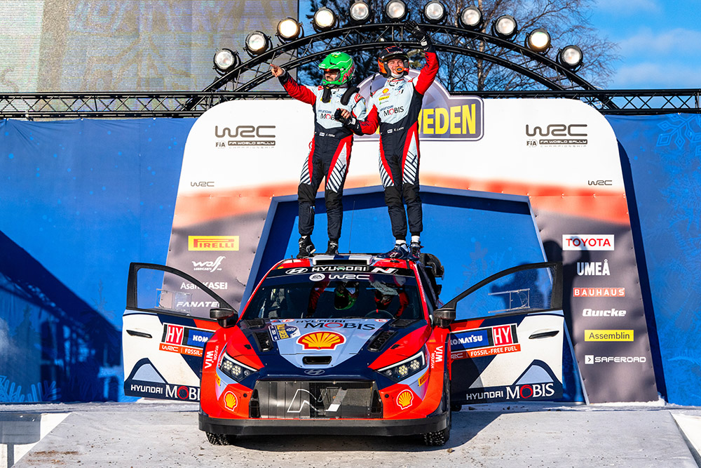 23 nationer i Rally Sweden, Lappi gör comeback