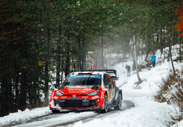 SS 10: Ogier jagar, tog sin tredje raka SS seger