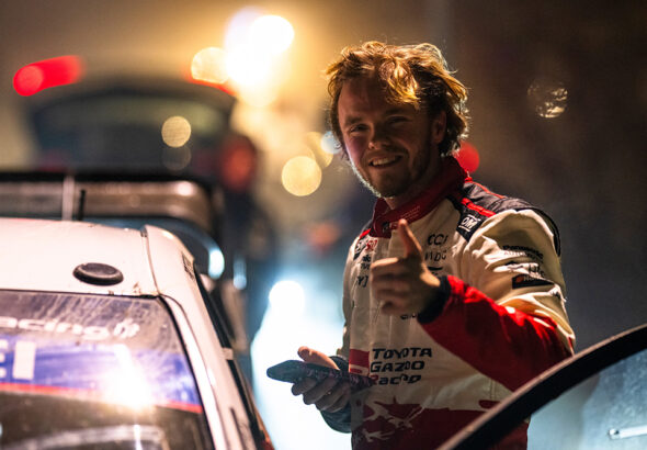 SS4: Oliver Solberg ny sträckseger.