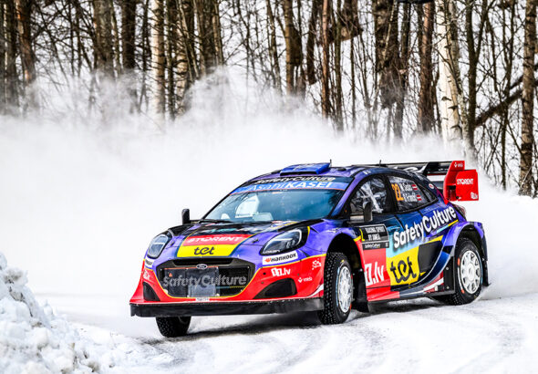 Sesks och Suninen i Rally Sweden?