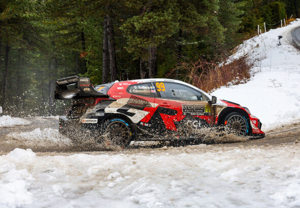Oliver tangerar pappa Petter i Monte Carlo sträcksegrar