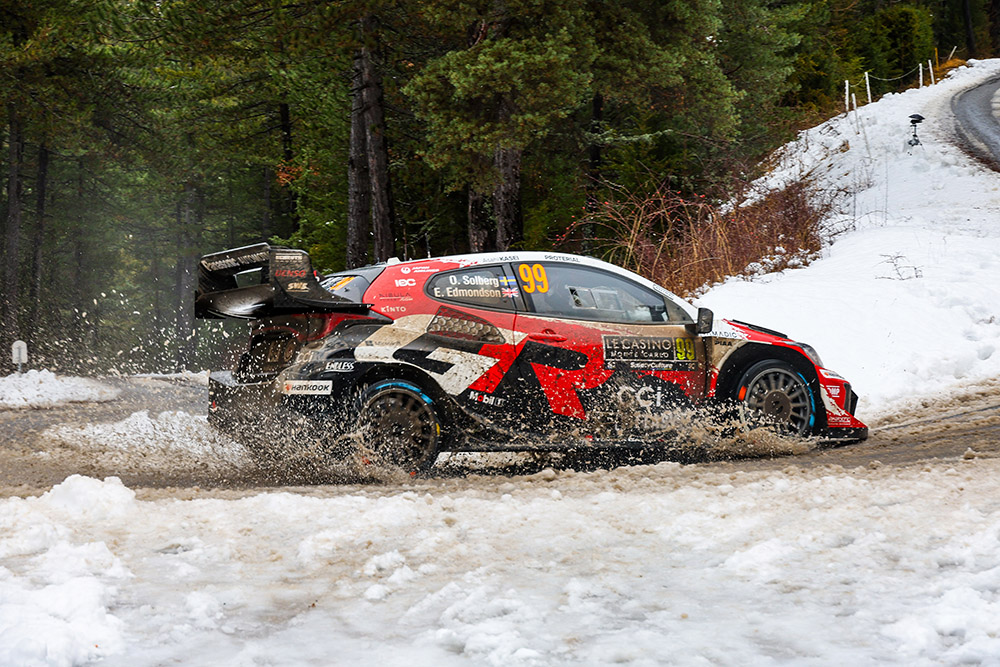 Oliver tangerar pappa Petter i Monte Carlo sträcksegrar