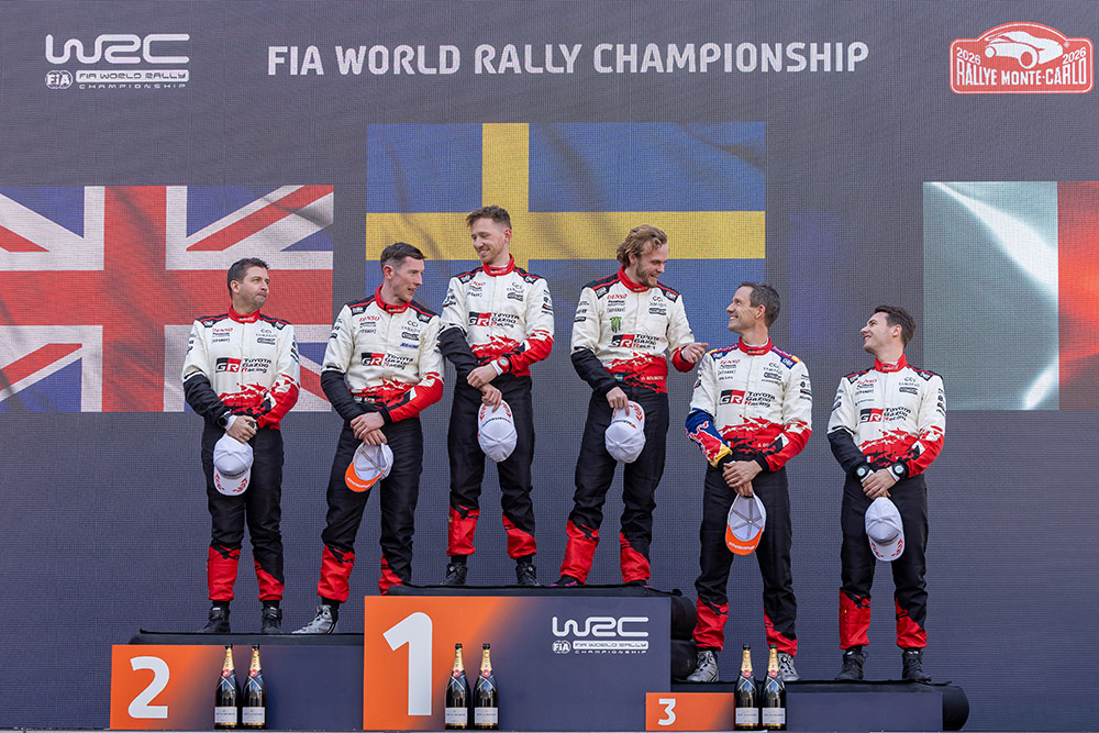 Historisk Monte Carlo inledde årets WRC