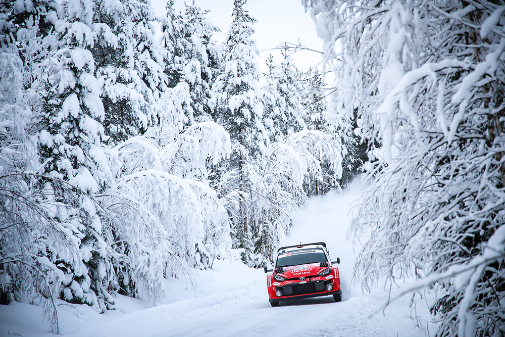 SS6: 2,5 sekunder när två sträckor återstår