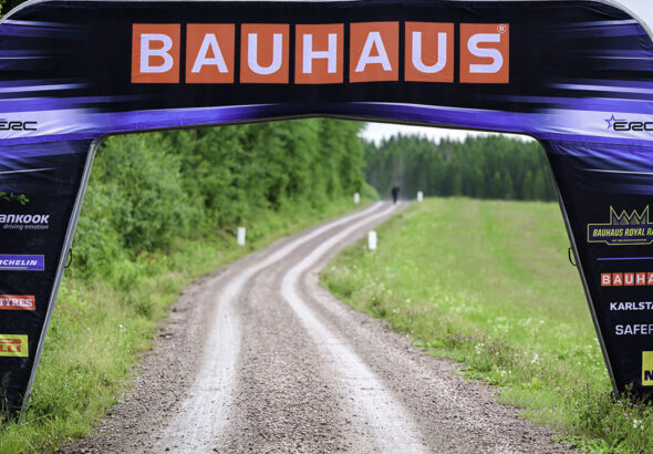 Två nya sträckor ny shakedown  Bauhaus Royal Rally of Scandinavia.