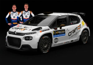 Calle Carlberg tar ett steg upp, kör ERC-premiären i en Citroën C3 Rally2