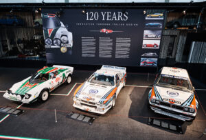 Lancias 120 år visas upp i Brussel.