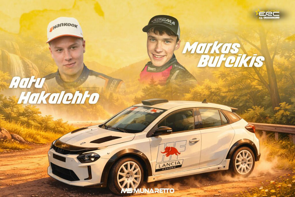 MS Munaretto satsar på två unga förare i ERC4J