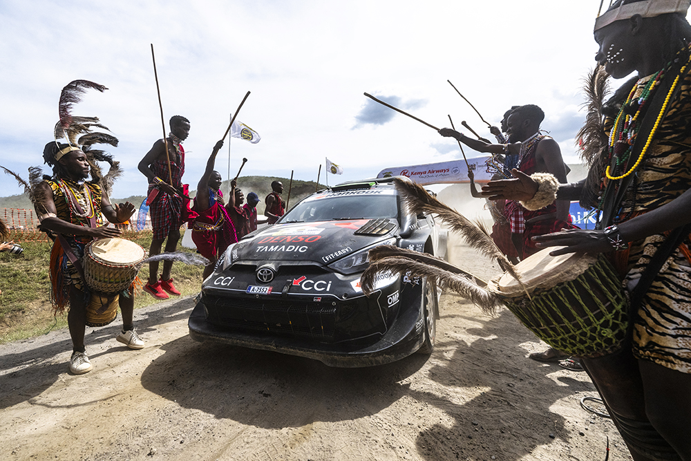 Safari Rally Kenya 12-15 mars med svenskt tidschema.