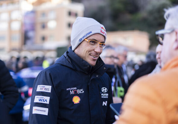 Thierry Neuville gör sin 153:e Hyundai start i Kroatien.