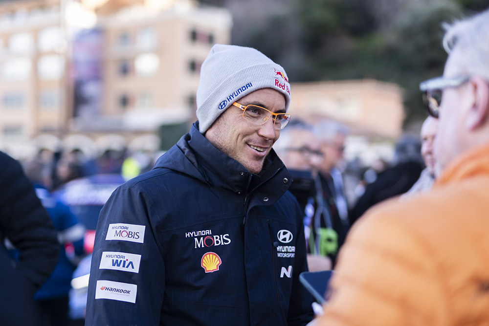 Thierry Neuville gör sin 153:e Hyundai start i Kroatien.