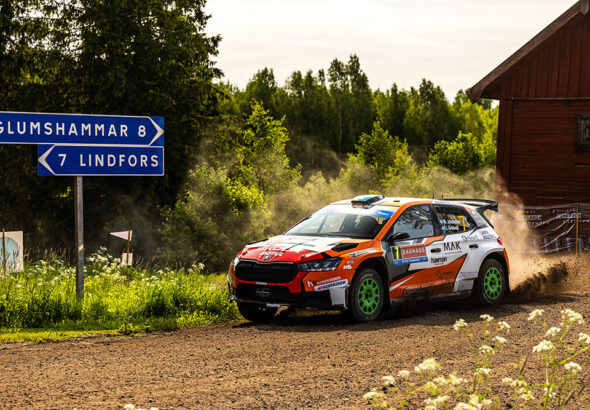Borgvik sträckan i Royal Rally Scandinavia fick strykas.