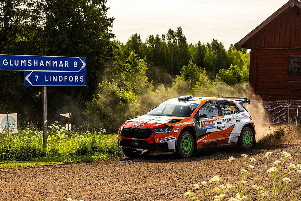 Borgvik sträckan i Royal Rally Scandinavia fick strykas.