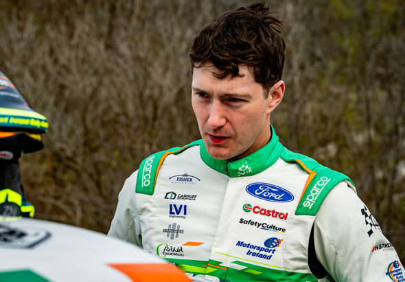 M-Sports Jon Armstrong gör sin fjärde start i Rally Islas.
