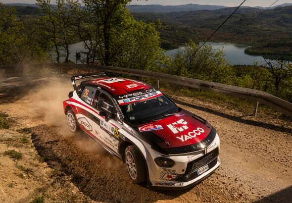 SS19: Seger nr 9 för Oliver. Lancia dominerar WRC 2
