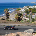 Stormen tvingade ändringar i tidsplanen för Rally Islas Canarias.