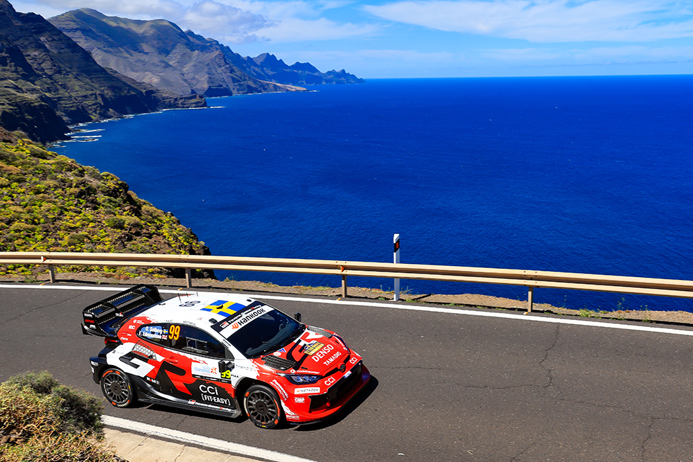 SS 5: Solberg tog sin första sträckseger