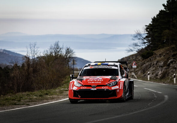 SS11: Solberg sträckseger 3, skiftbyte igen om andra platsen.