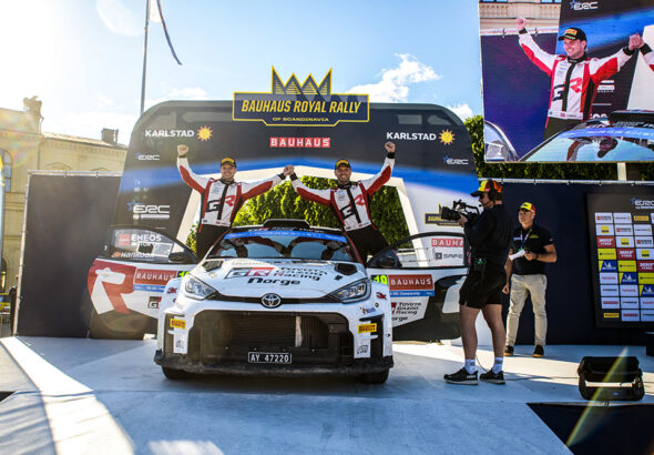 Fjolårsvinnaren Brynildsen till Royal Rally.