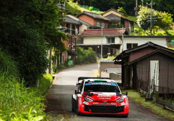 SS2: Evans slog till på Isegami Tunnel sträckan