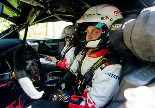 19 årige Estländaren Jaspar imponerar i Royal Rally.