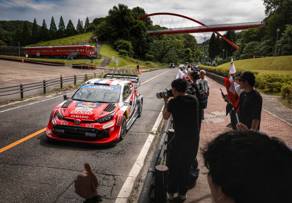 Ogier shakedown snabbast i Japan