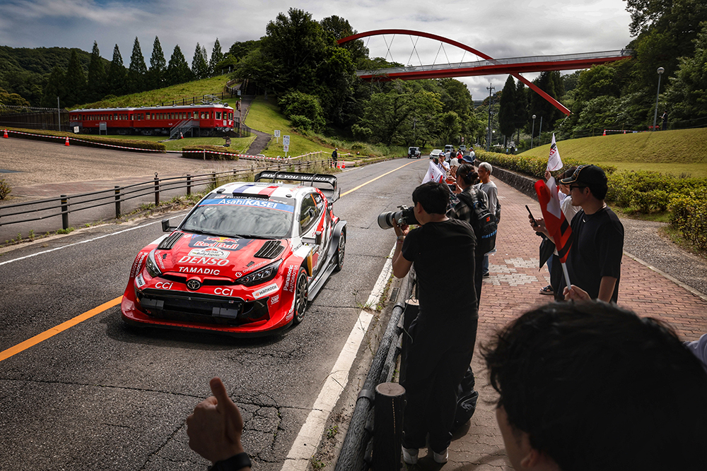 Ogier shakedown snabbast i Japan