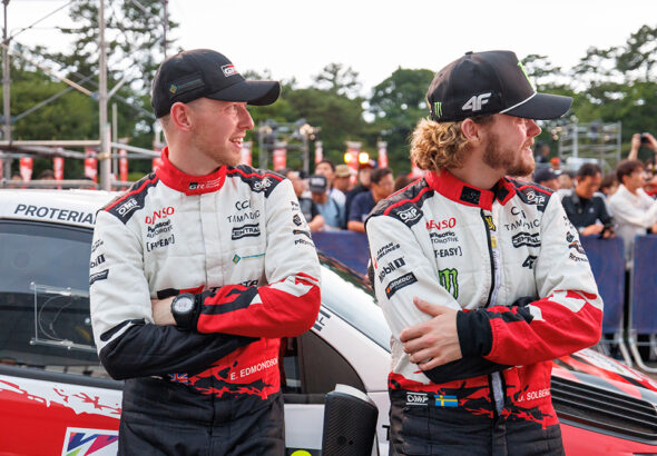 SS1: Solberg satte tempot