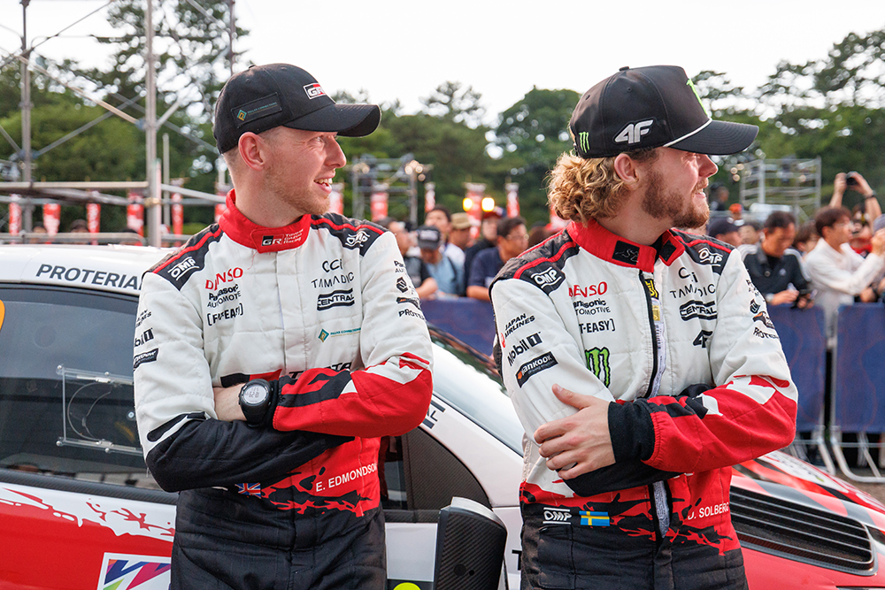 SS1: Solberg satte tempot