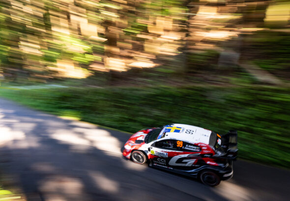 SS7: Oliver startade lördagen med sträckseger