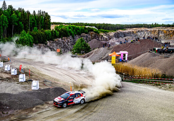 Tuff inledning på Royal Rally