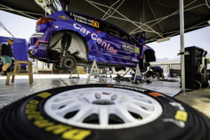 Hankook pressas inför Acropolisrallyt