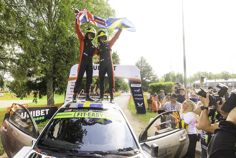 Ogier fortsätter , Sesks o Lappi tillbaka i Estonia