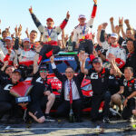 Toyota summerar succén i det sista asfaltsrallyt för Rally 1
